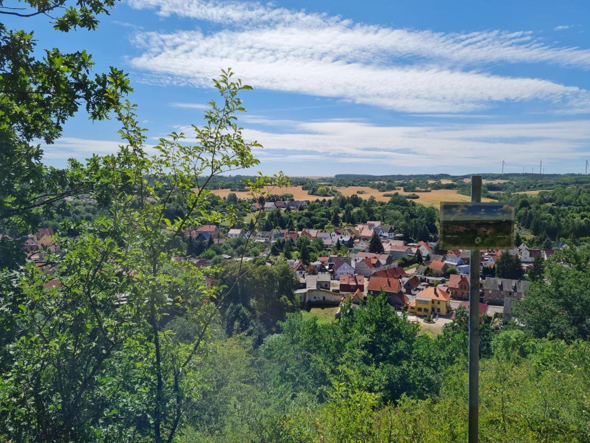 Ferienwohnung Mit Ausblick In Wimmelburg Exterior foto
